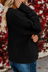 Open Front Chunky Knit Cardigan